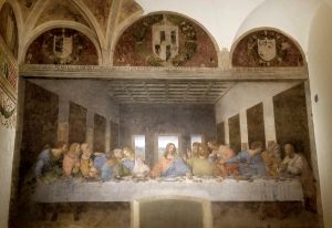 The Last Supper painting by Leonardo da Vinci