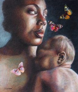 Copyrighted artwork called A Mother's Love by Vanessa Turner